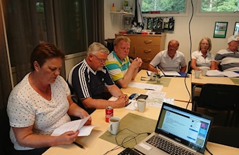 Medlemsmøtet mandag 14. mai med grundig informasjon fra styret og oppfordring om å bruke Vipps