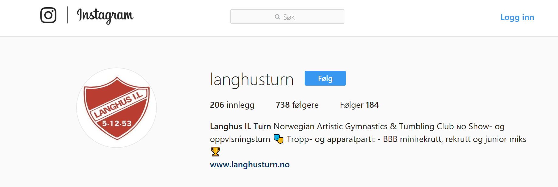 Fototillatelse for vår Instagram konto @langhusturn