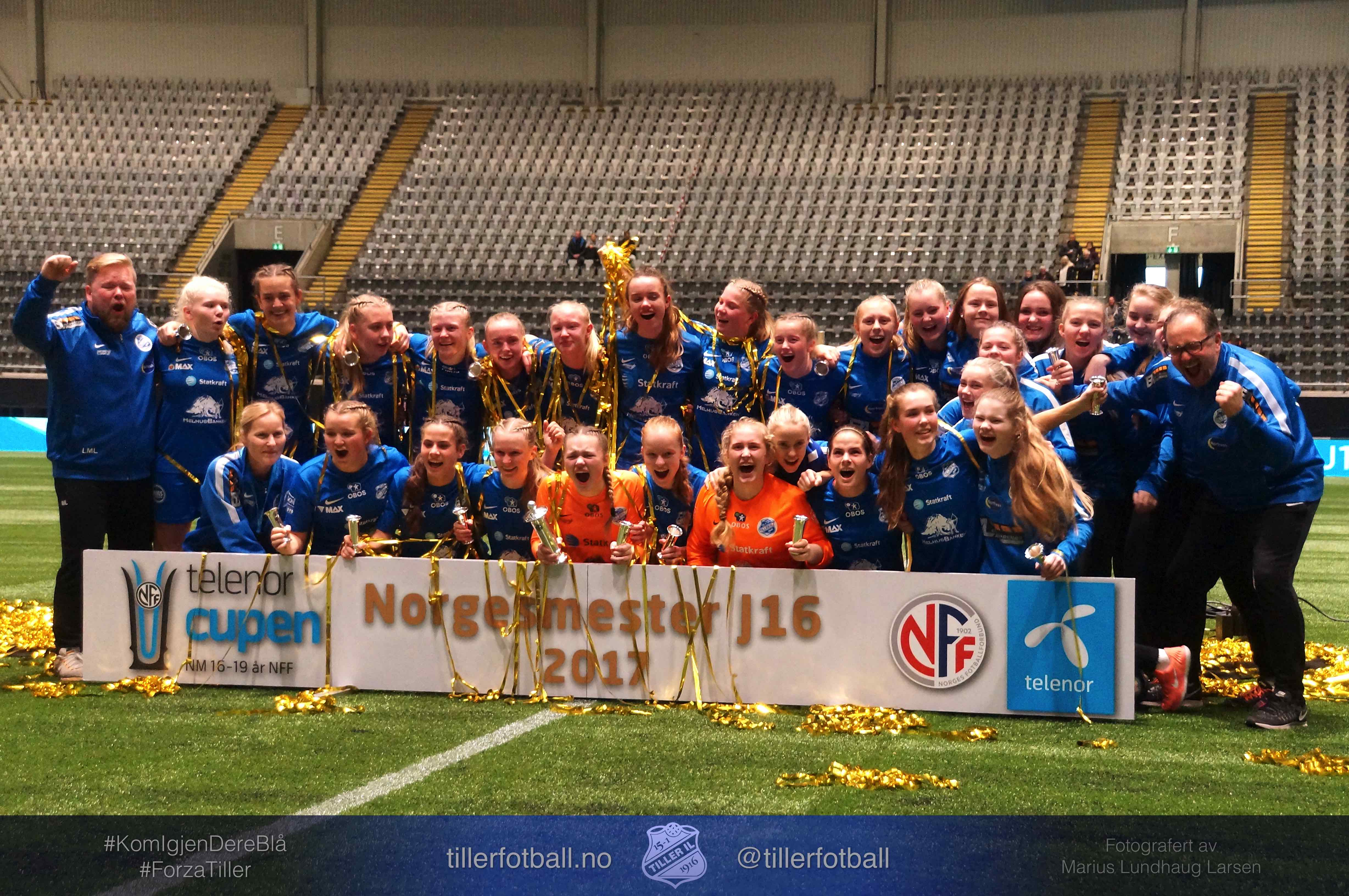 Før NM-kampen (J16): Clausenengen - Tiller