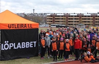 Utleira Il Friidrett stiller lag på Lille Olavstafetten