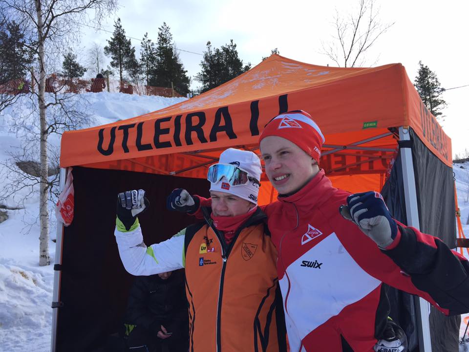 Sterk 3. plass på stafetten på Hovedlandsrennet