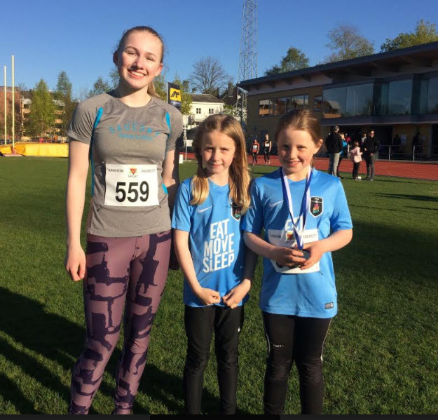 Ingeborg fikk medalje i KM 200 meter