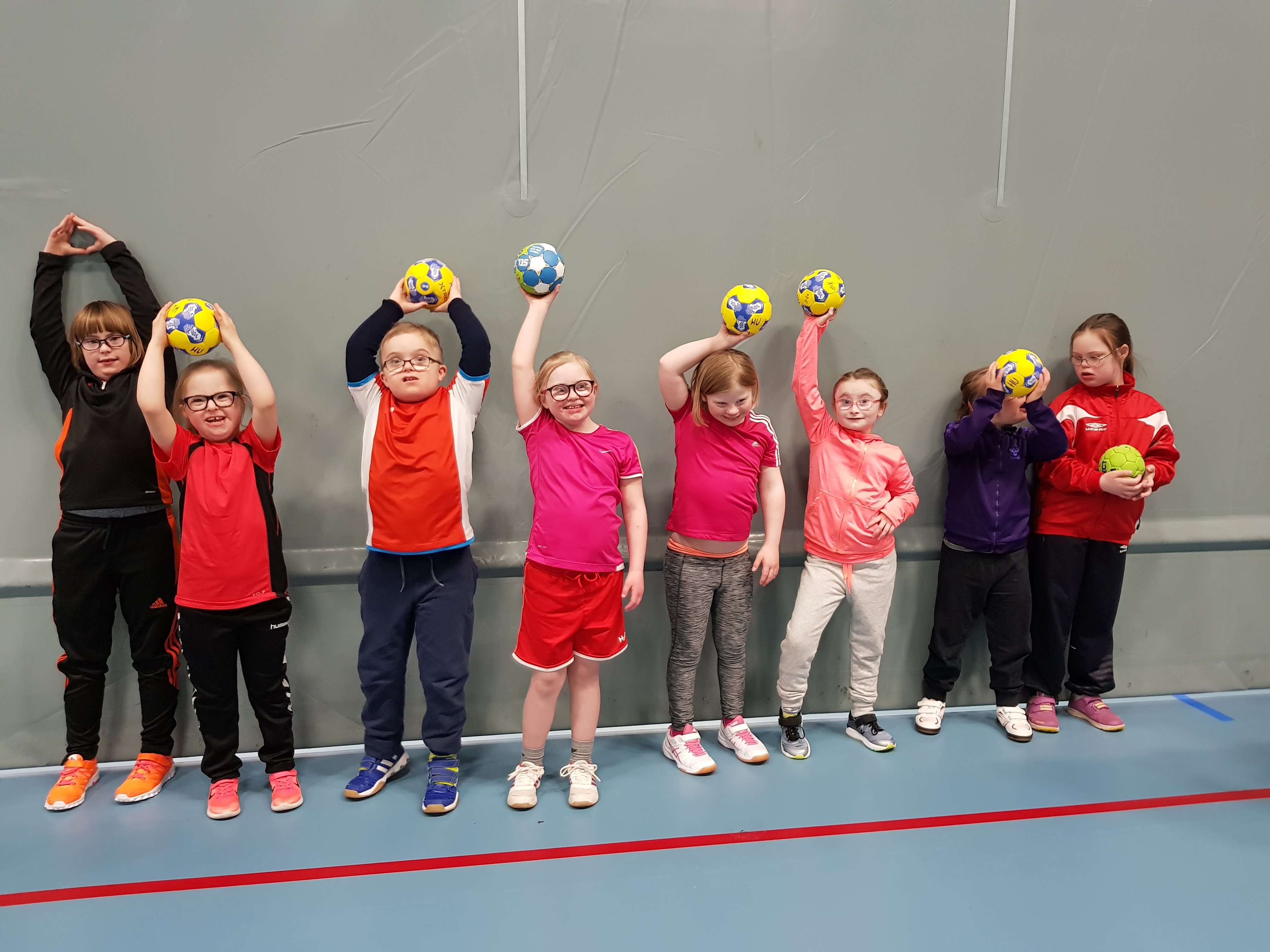 Utleira med første barnelag for utviklingshemmede i NHF region Nord!