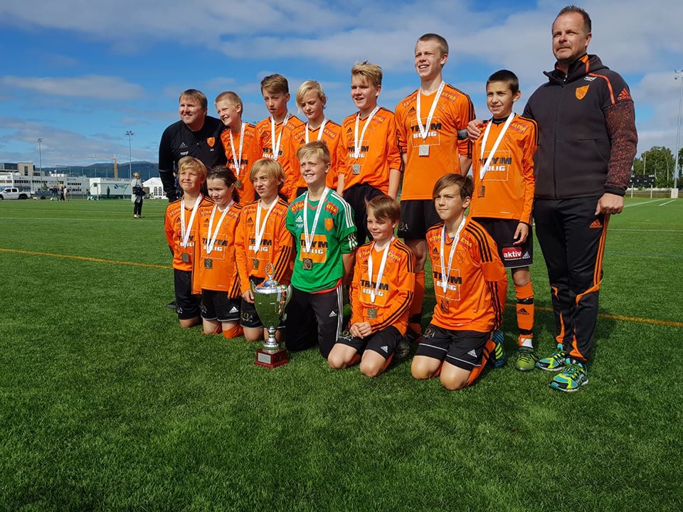 Sølv i Scandiacup for Utleira Gutter 13