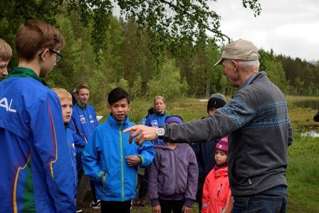 Postjakta 9. juni. Sprint Damlitjernet.