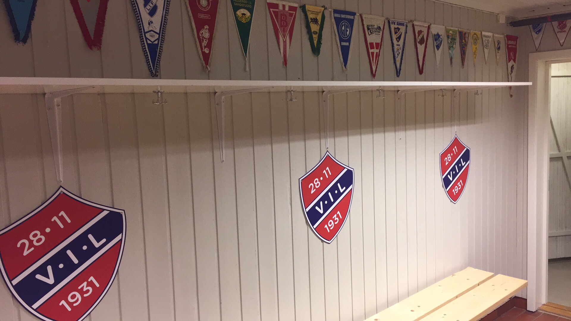 Garderobene er klare for sesongen 2018