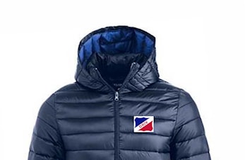 Dynejakke med brodert logo og Driv IL på ryggen, bestill innen 12.januar, prøv nå