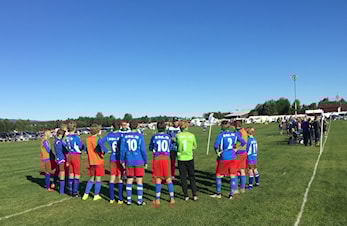 Driv på Gruecup - oppsummering lørdagens kamper