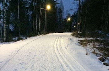 Kom dere ut på ski i lysløypa fra Drivplassen!