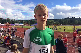 NM jr.: 5. plass og ny kretsrekord til Mathias