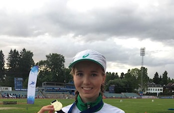 Emma Kirkeberg Mørk er tatt ut til U18-EM i friidrett.
