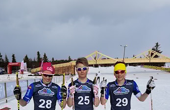 TRE TOPPER på Gålå
