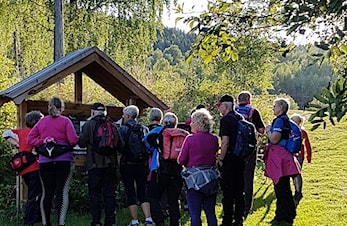 Fantastisk tur langs Skodalsåa