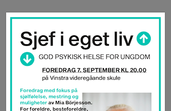 God psykisk helse for ungdom