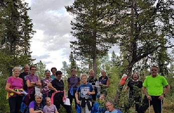 Rapport fra fellestur til Skårslåhaugen