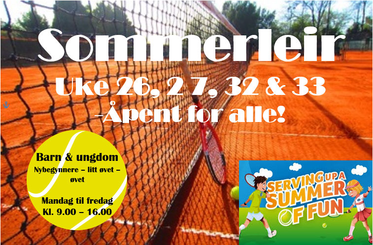 Sommerleir/tenniscamp