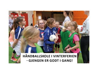 Håndballskolen godt i gang