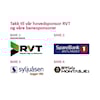 TAKK TIL HOVEDSPONSOR OG BANESPONSORER