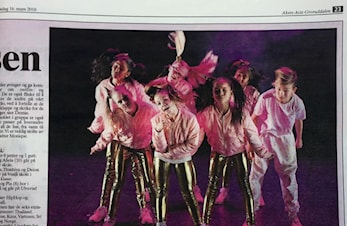 Surreal, dansegruppe fra Vestli IL, havnet på 2 .plass i konkurranse