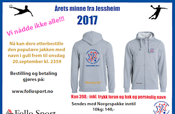 Ønsker du fortsatt jakken fra Landsturneringen?