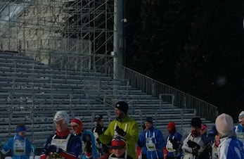 Dennis Lie på 2 plass i turrennet Holmenkollmarsjen
