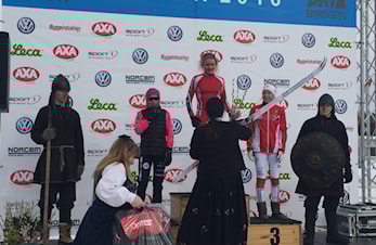 1 og 2 plass til Ranja og Jørgen Nekkar i Ungdomsbirken 2016