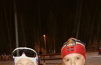 Isak og Henrik med på KM langdistanse fristil 2/3