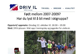 Oppstart ski høst 2016