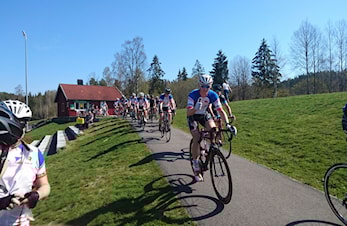 KM Landevei gjennomført i strålende sol