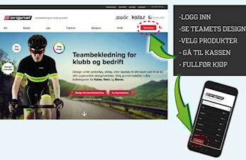 Webshop av sykkeltøy åpen nå.