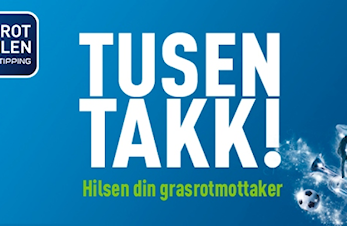 Grasrotandel - tusen takk - bidra du også!