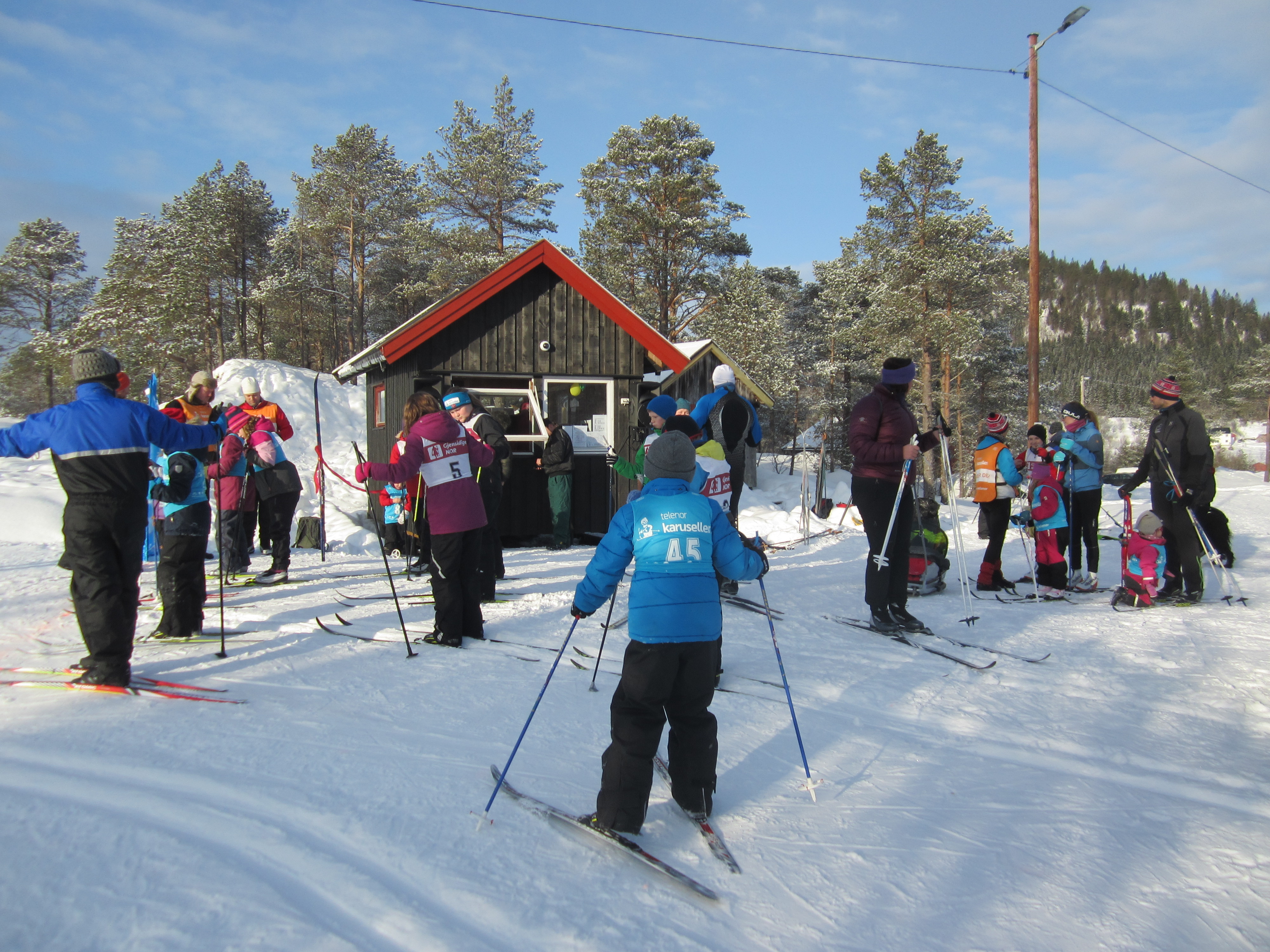 Fra skidagen i Øyangen 14.02.16