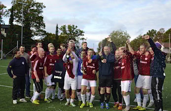 Fotballkamp for Tømmerholt A-lag