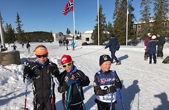 KM stafett fristil G 11-12