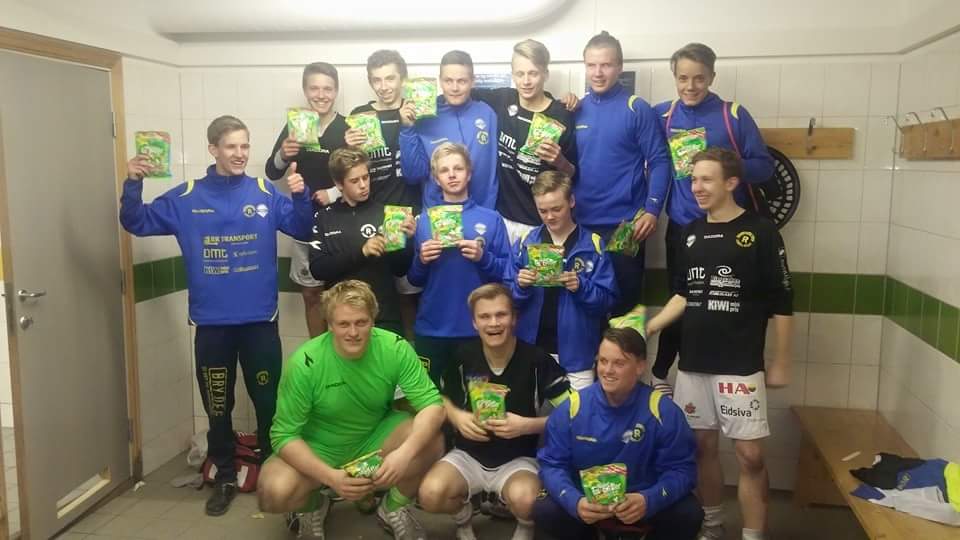 Litt "småsnacks" fra Juniorene
