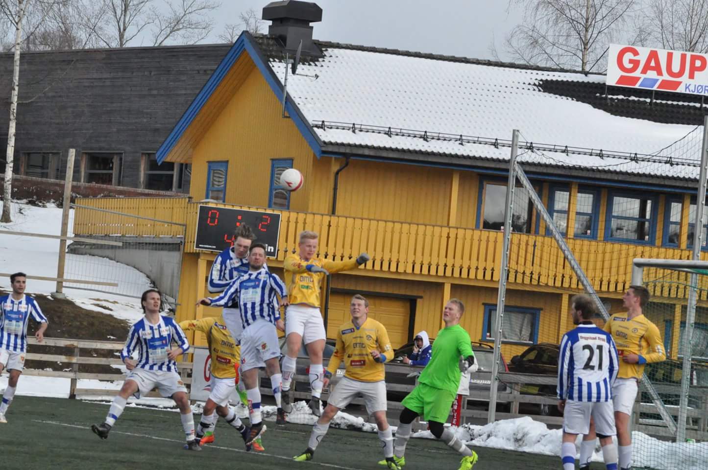 Treningskamp mot Moelven
