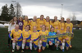 Ringsaker J2004 var gode på Gaupen Bernabeu i kveld.