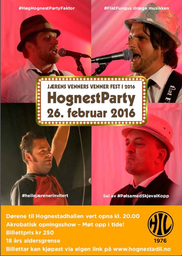 Jærens venners venner fest i 2016