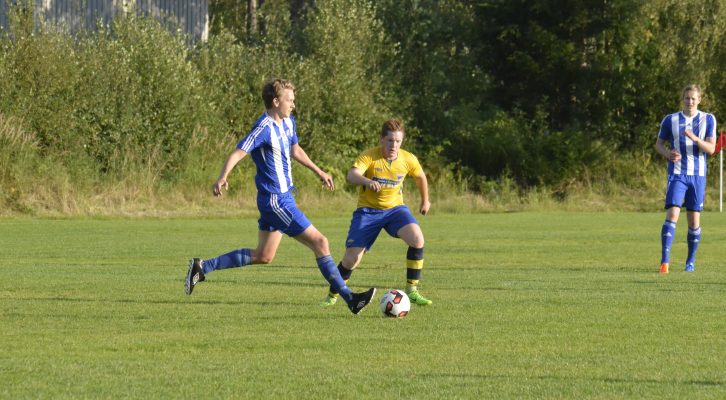 Høstens første trepoenger.