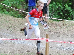 Vetle nr. 4 på langdistansen i NOM-testløp