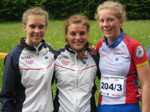 Norges ”juniorlag” nr.4 i stafetten