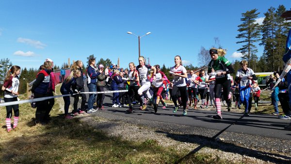 Raumars jenter nr. 3 i Vårstafetten