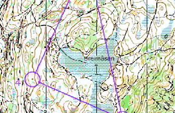 Tommy på tredjeplass i Kjekstadmarka