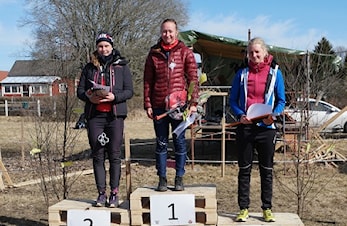 Öjetrampen på hardt underlag