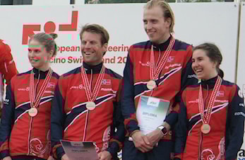Norsk bronse på sprintstafett