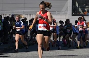 19 og 36.plass i NM-sprintstafett