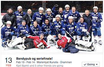 Bandyfest og Seriefinale i Bandy