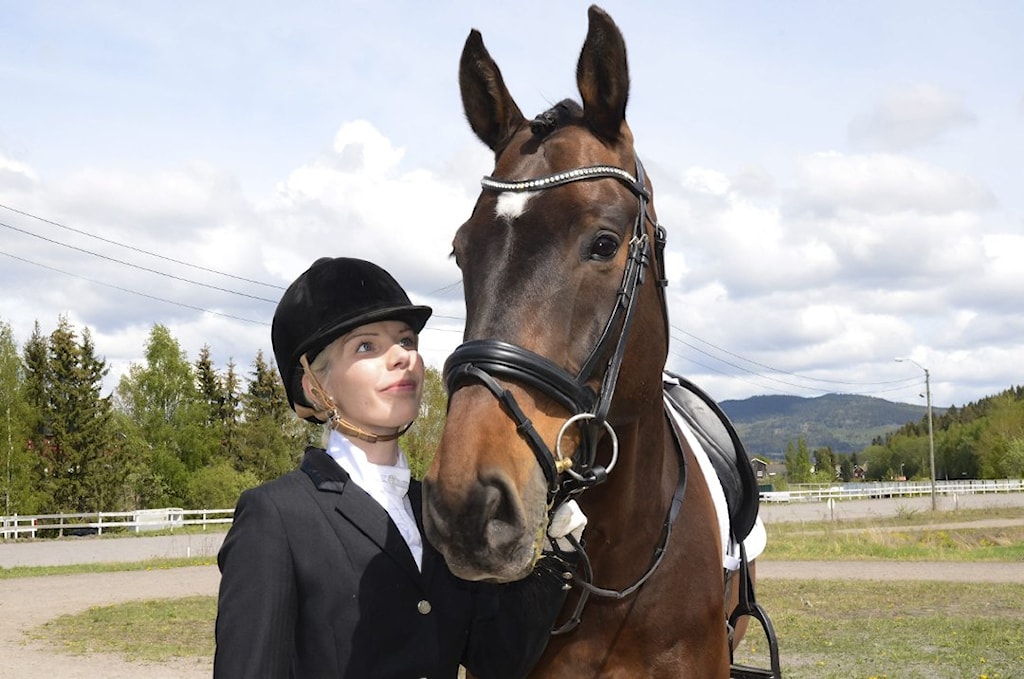 VANT: Marlene Andersen Gagnum og Conair Foldager sikret seg 65,185 poeng, og det holdt til seier i klasse Lett A: 2.