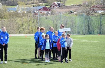 Hyen Idrettslag er klar for Breimstafetten!