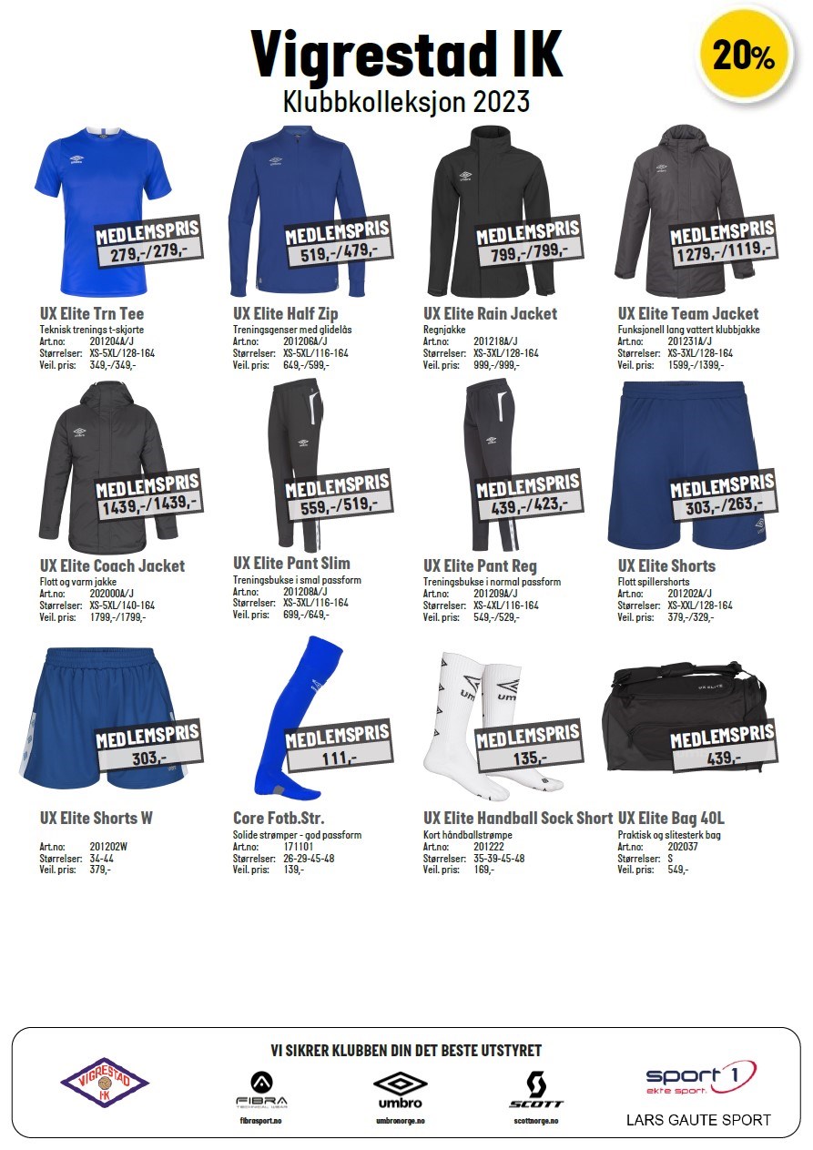 Klubbkolleksjon 2023